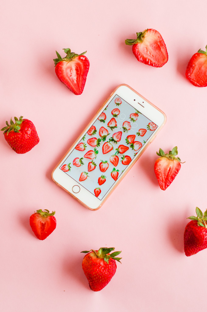 strawberry wallpaper download