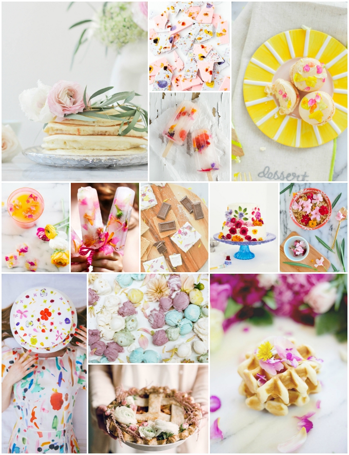 13 Ideas For Adding Flowers To Your Food