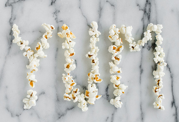 coconut cinnamon popcorn