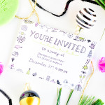 #ProperPrintables \\ Printable New Year’s Eve Party Invitations