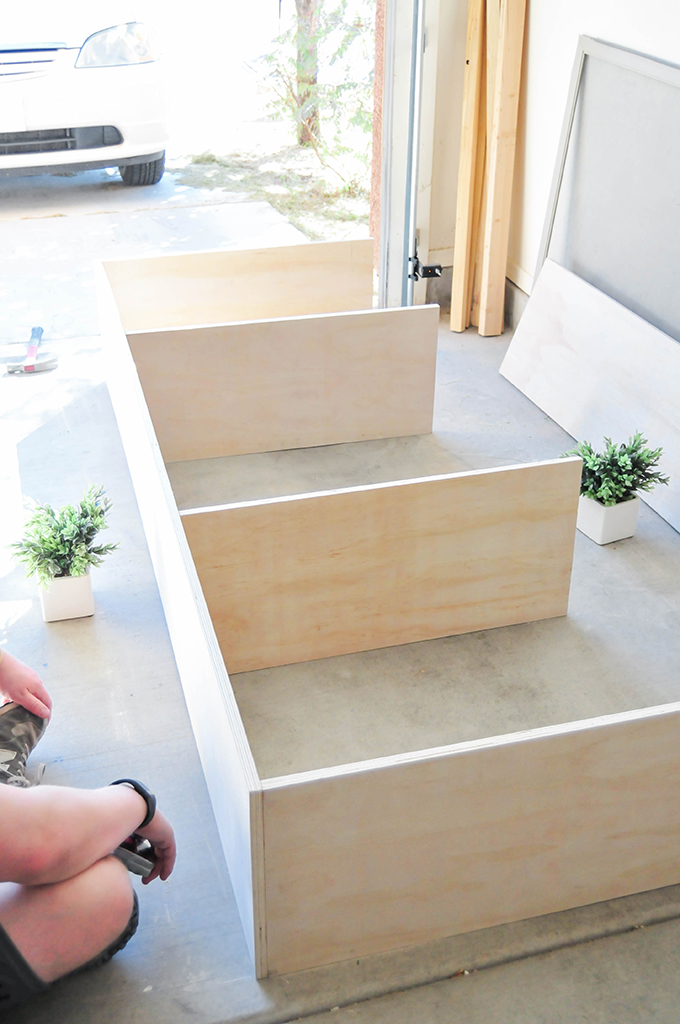 diy storage daybed