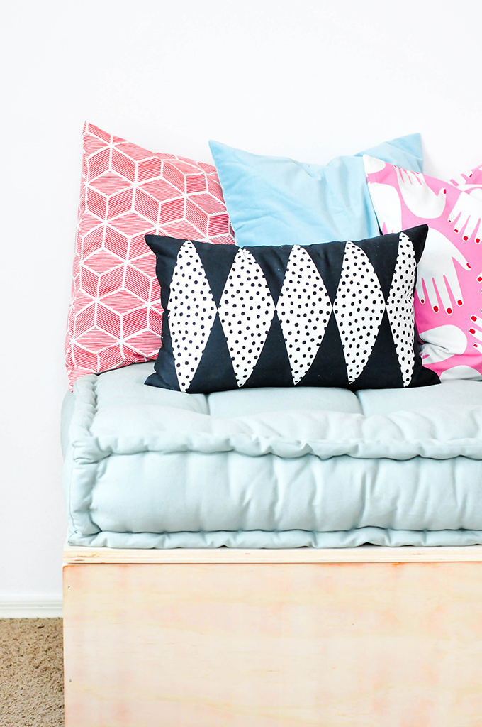 Diy daybed back cushions hotsell