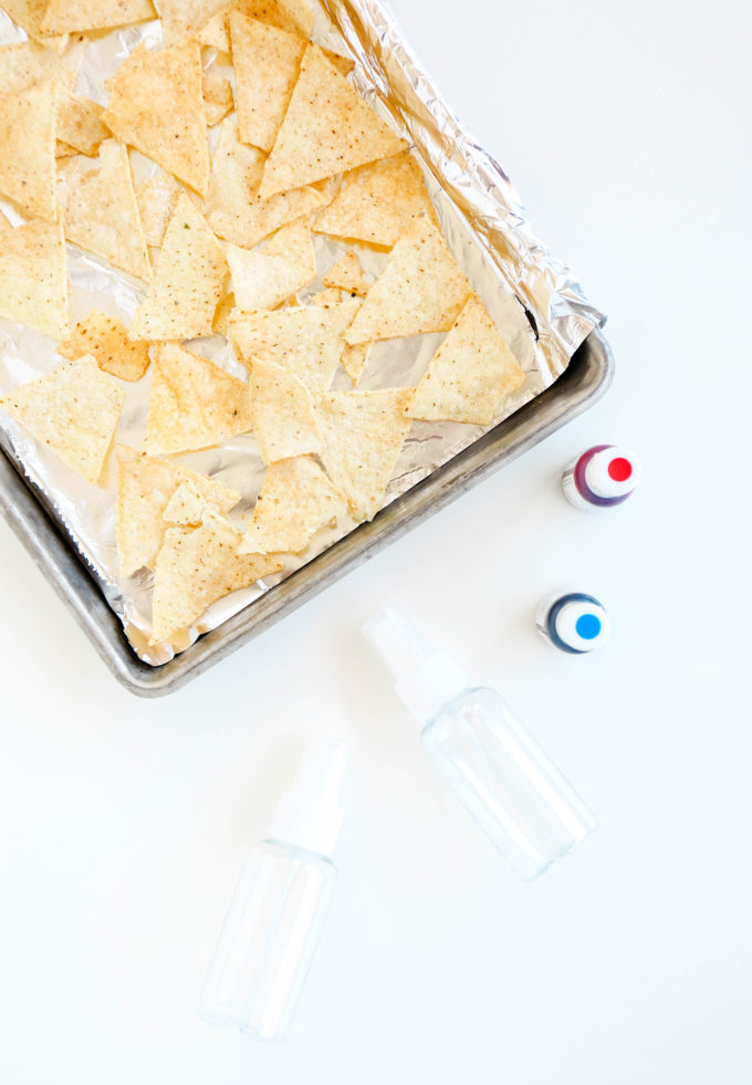 Edible Patriotic Chips For The 4th of July \\ www.theproperblog.com