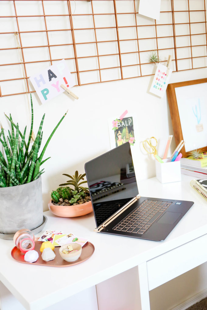 DIY Copper Inspiration Board For The Office 