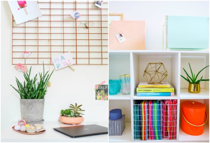 DIY Copper Inspiration Board For The Office 