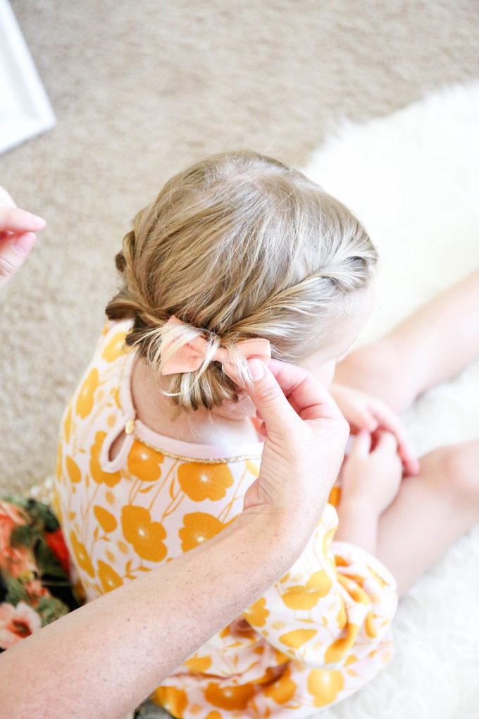 Toddler Braid Hack || www.theproperblog.com