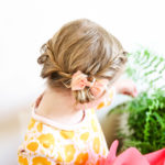 How To Win Weekday Mornings: Two Step Toddler Braid Hack