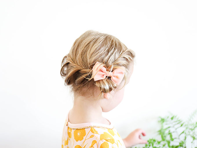 Toddler Braid Hack || www.theproperblog.com