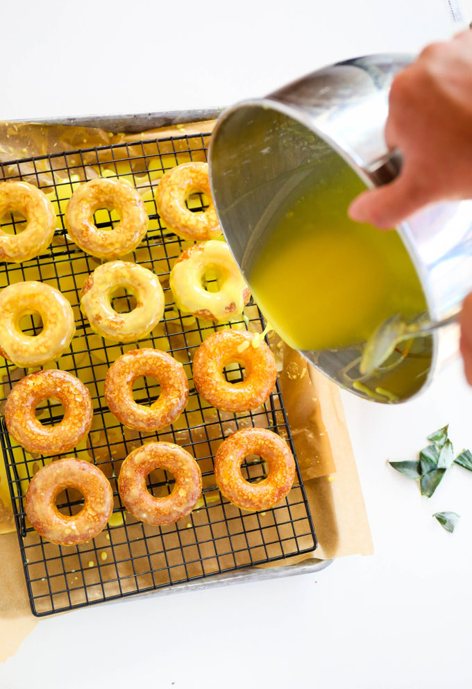 Baked Pineapple Donuts Recipe || @theproperblog