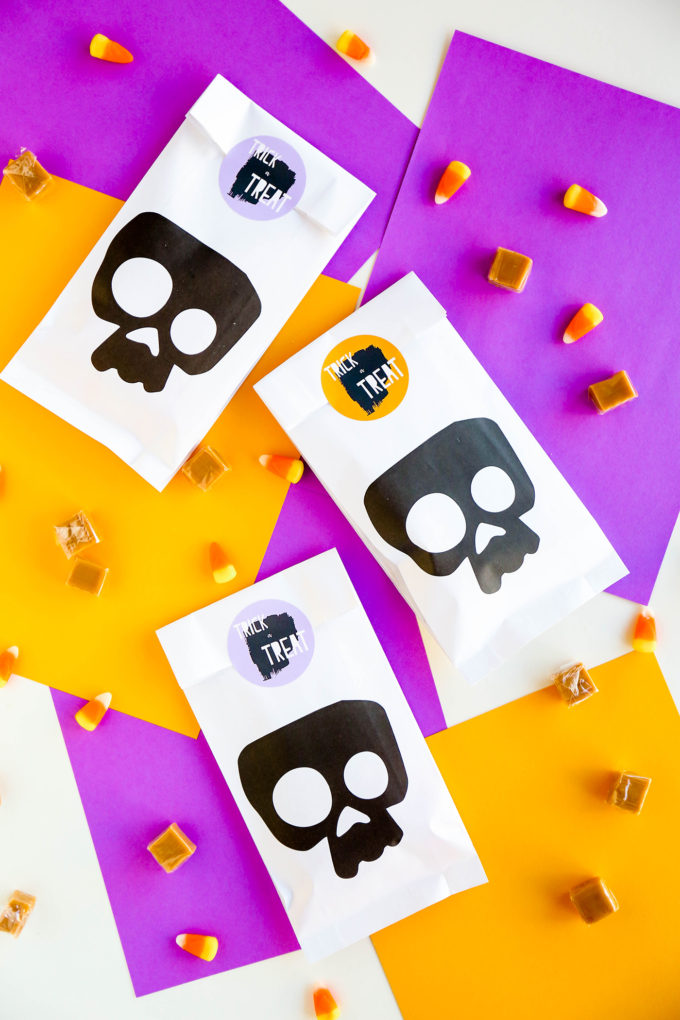 Trick Or Treat Stickers To Dress Up Your Halloween Treats 
