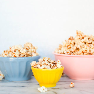 Dusted Chocolate Popcorn (A Skinny Pop Hack!)
