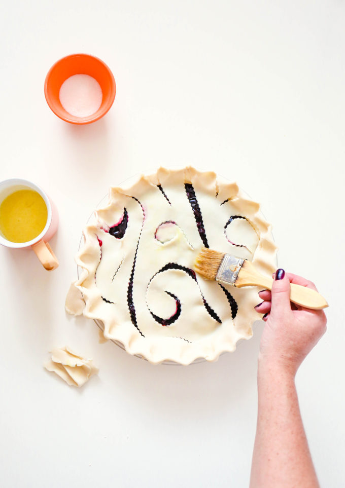 Whimsical Pie Crust Design