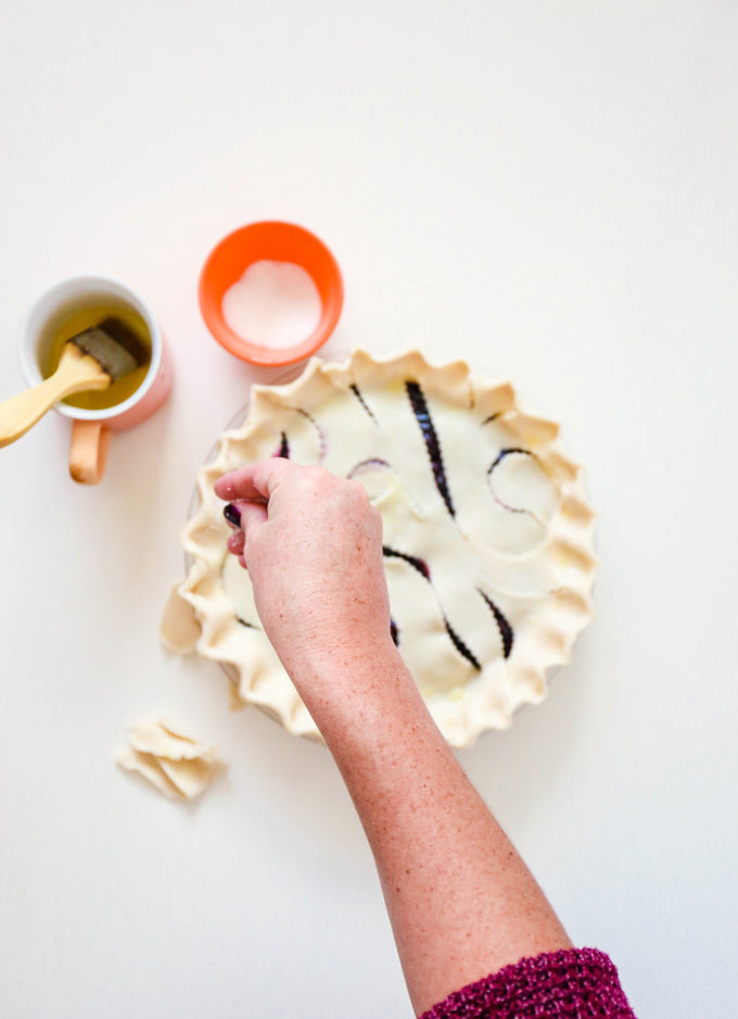 Whimsical Pie Crust Design