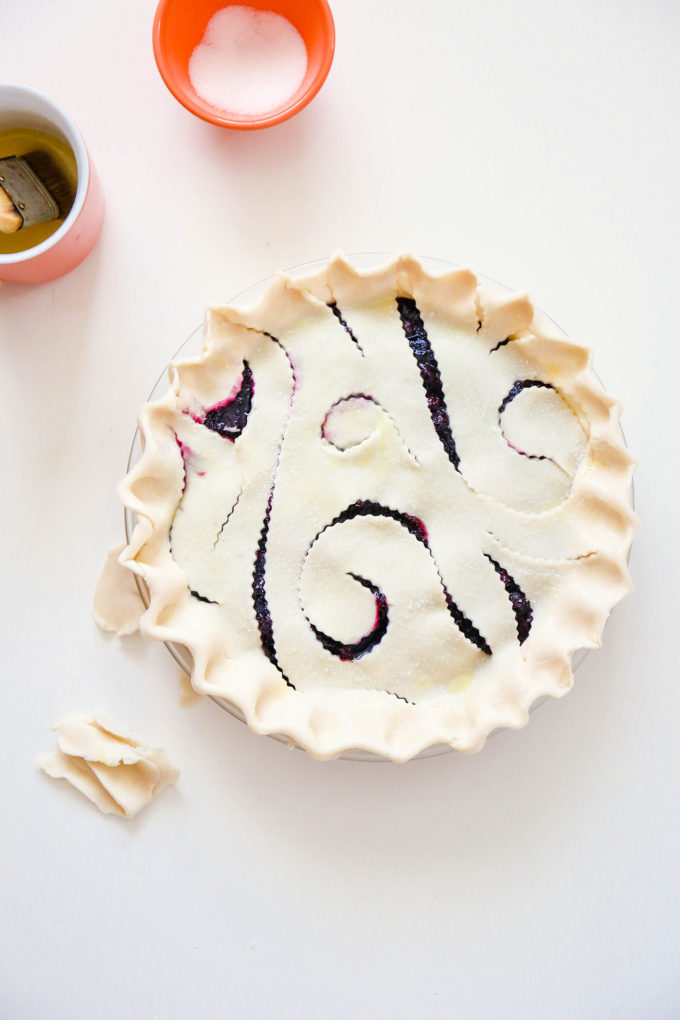 Whimsical Pie Crust Design