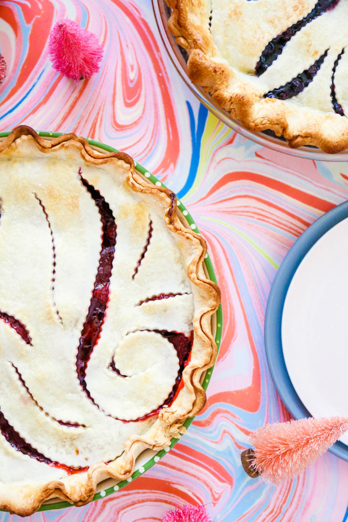 Whimsical Pie Crust Design
