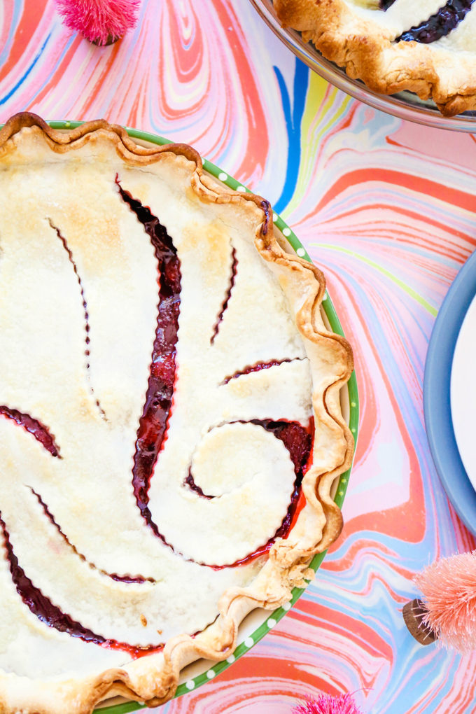 Whimsical Pie Crust Design