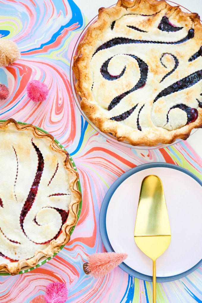 Whimsical Pie Crust Design