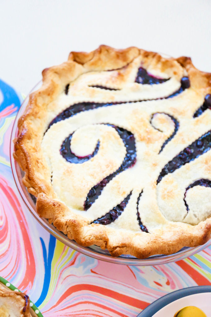 Whimsical Pie Crust Design