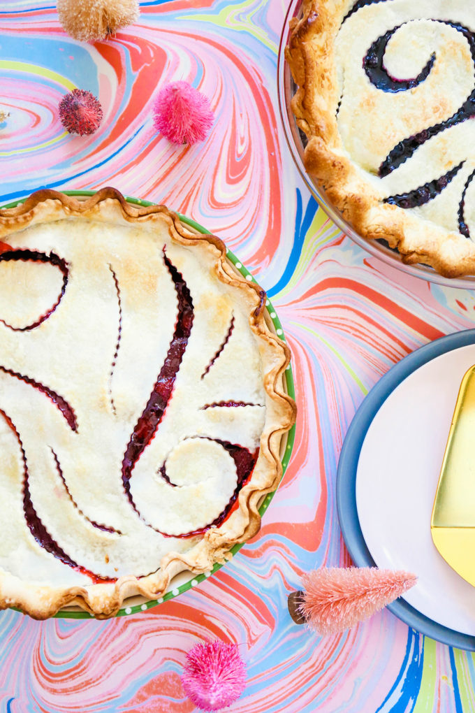 Whimsical Pie Crust Design