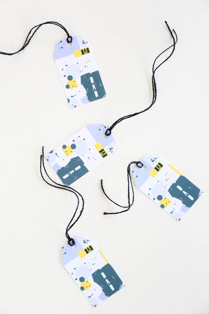 Printable Gift Wrap & Tags For Father's Day 