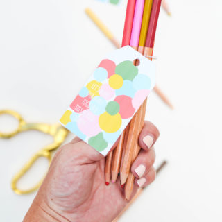 #ProperPrintables \\ Back To School Printable Polka Dots