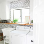 #ProperAtHome \\ A Simple Marble Makeover In Our Laundry Room