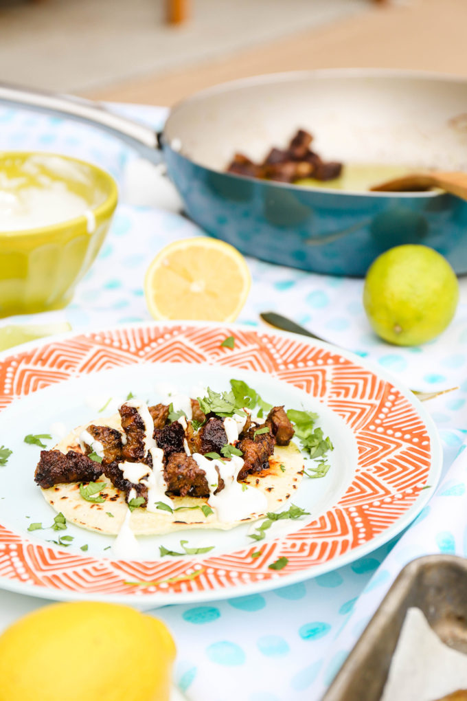 #TasteIt \\ Indian Spiced Steak Tacos Recipe 