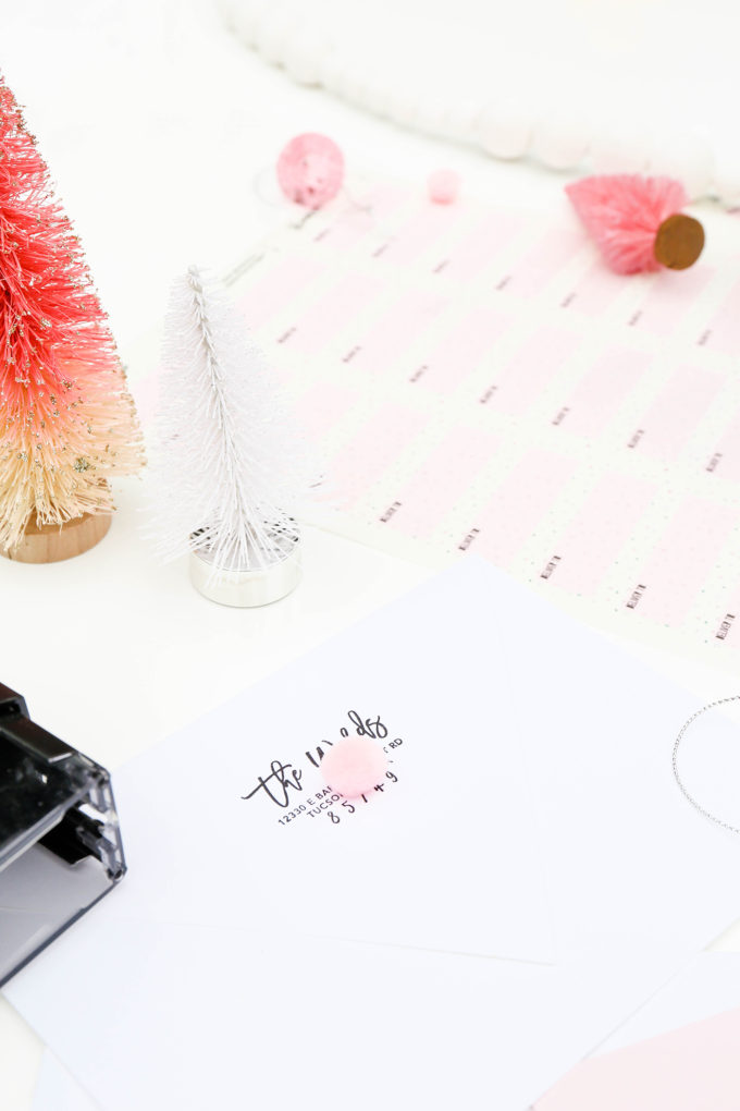 #ProperPrintables - Printable Holiday Mailing Labels To Address All Your Cards This Year