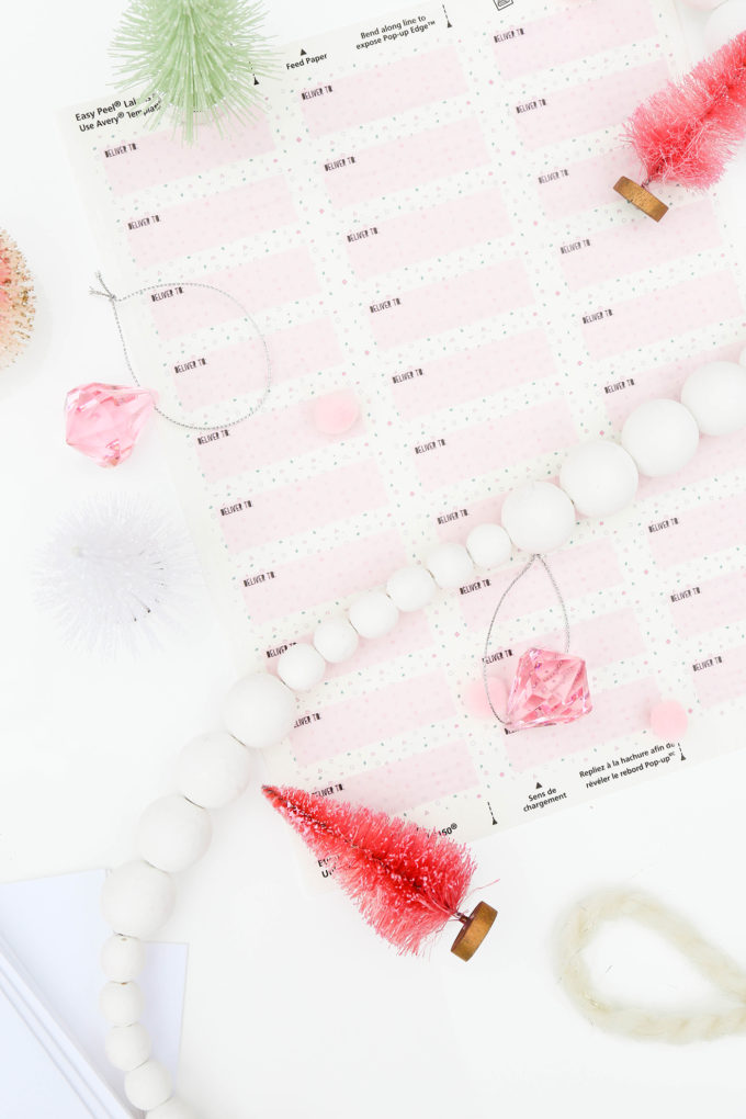 #ProperPrintables - Printable Holiday Mailing Labels To Address All Your Cards This Year