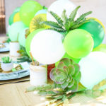 #MakeIt \\ DIY Desert-Themed Balloon Table Runner with Faux Greenery