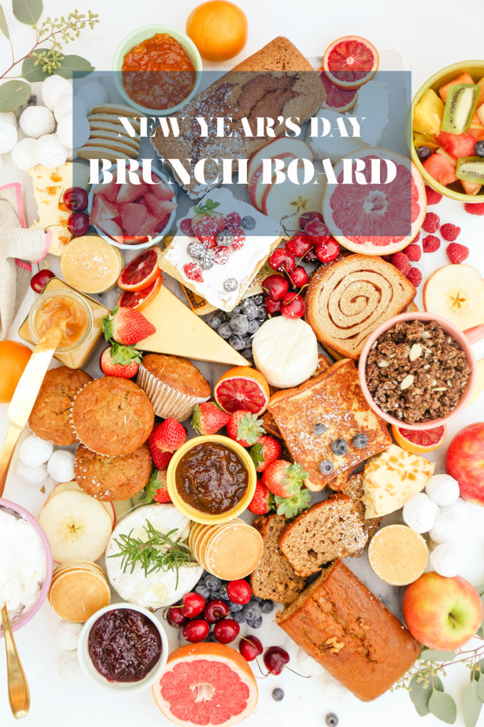 #TasteIt A New Year's Day Brunch Board