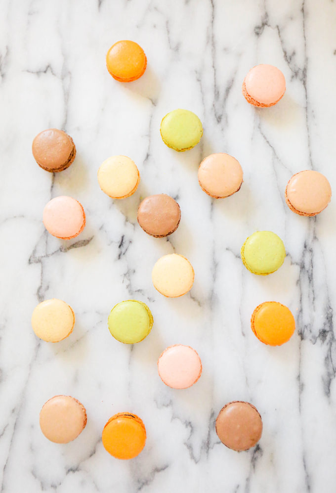 store-bought macarons