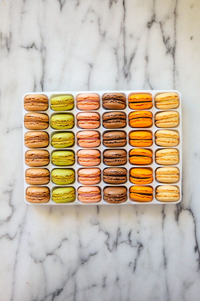 store-bought macarons