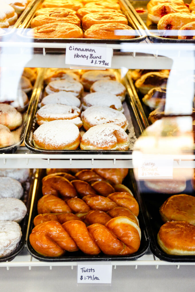 Le Cave's Bakery in Tucson - donuts 