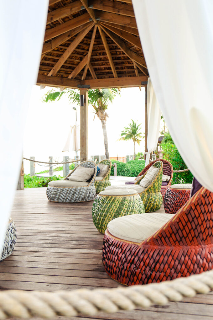 beach cabana at beaches turks and caicos 