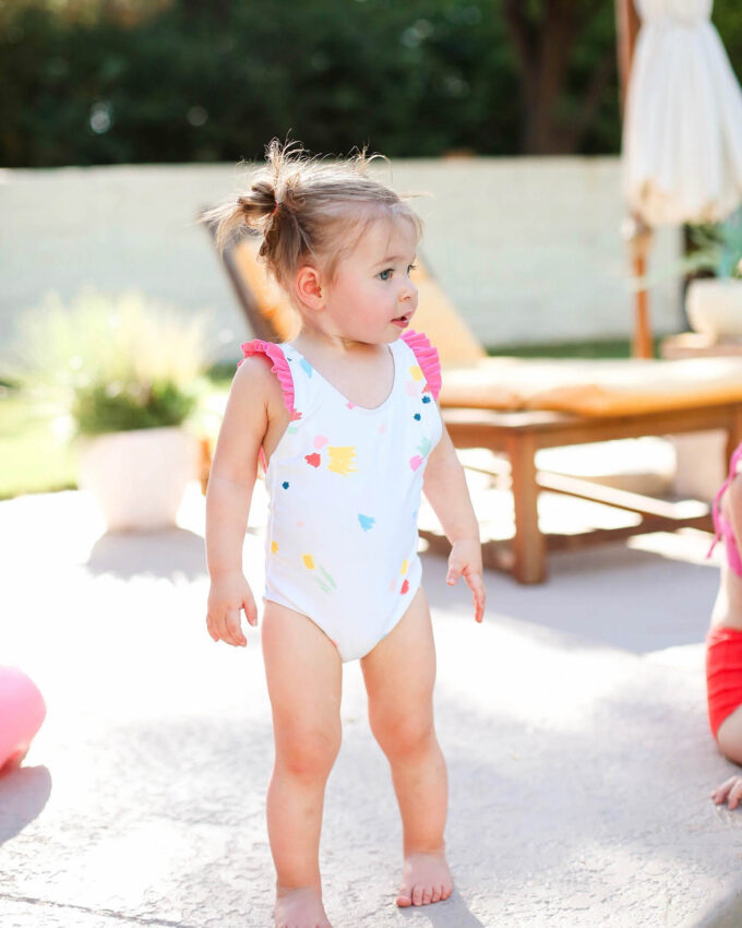 baby in swimsuit