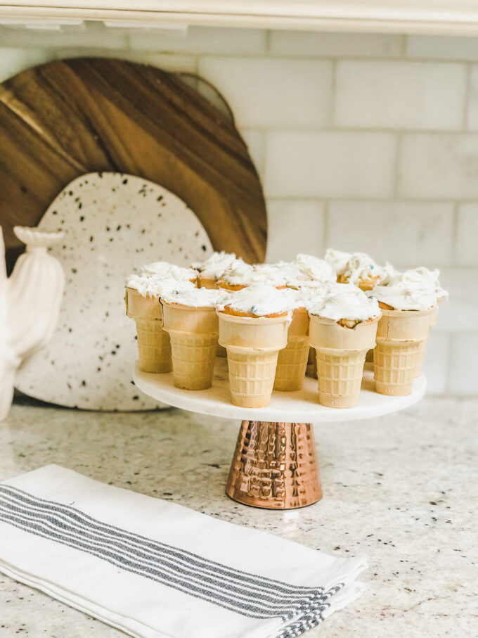 Funfetti Cupcake Cones