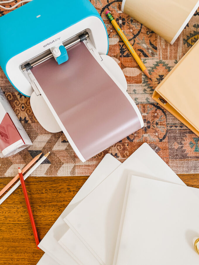 back to school accessories on table 