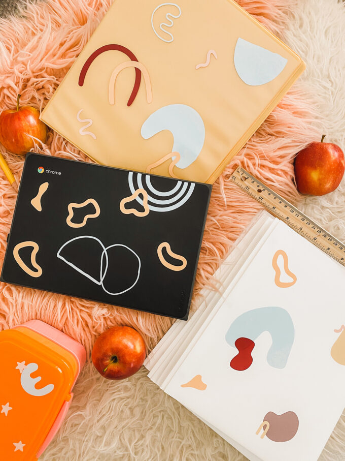 personalized accessories in flatlay 
