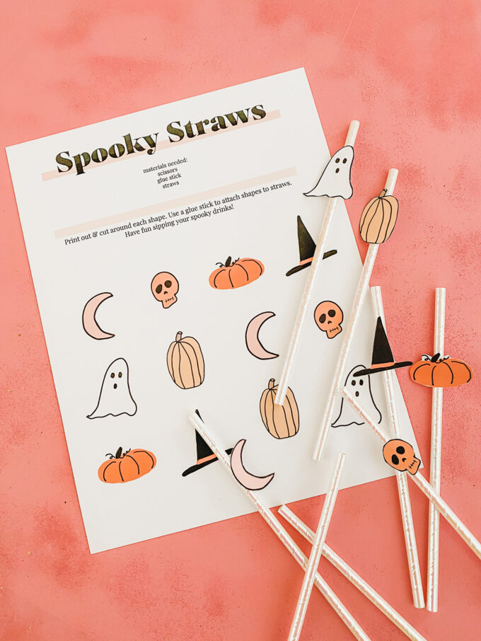 Halloween Printables with HP Print, Play, & Learn 