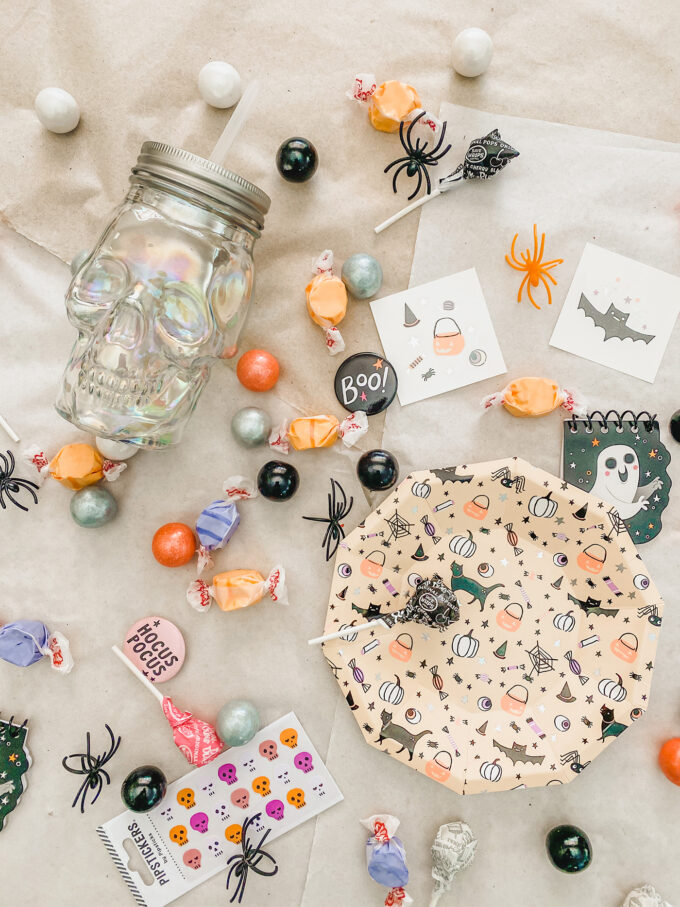 Halloween Birthday Party Favors & Candy