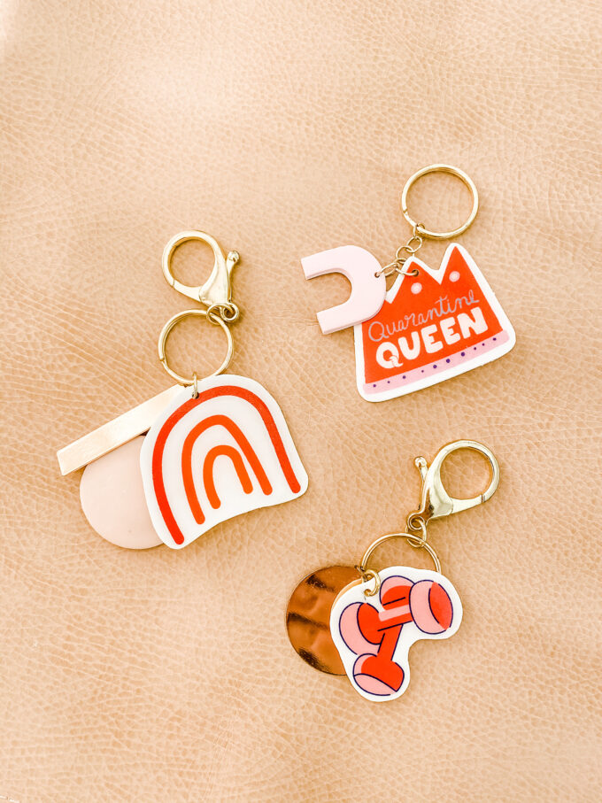 DIY Shrinky Dink Keychains 