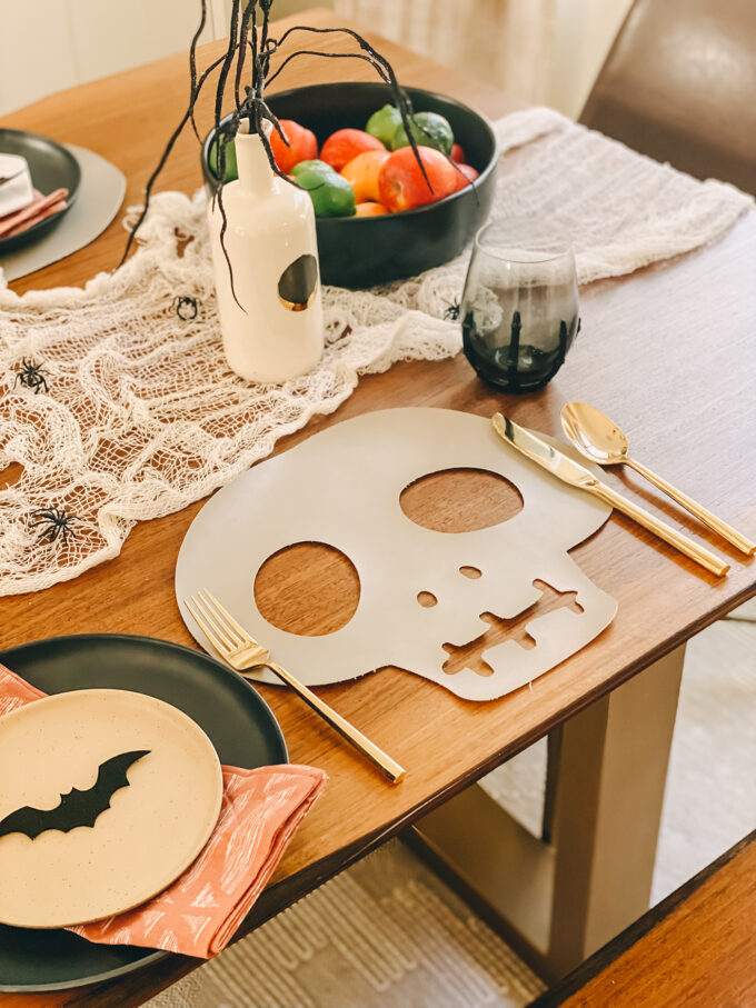 DIY Skull Placemat